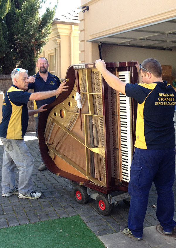 Adelaide Piano Removals W.E. Hughes Removals and Storage Adelaide